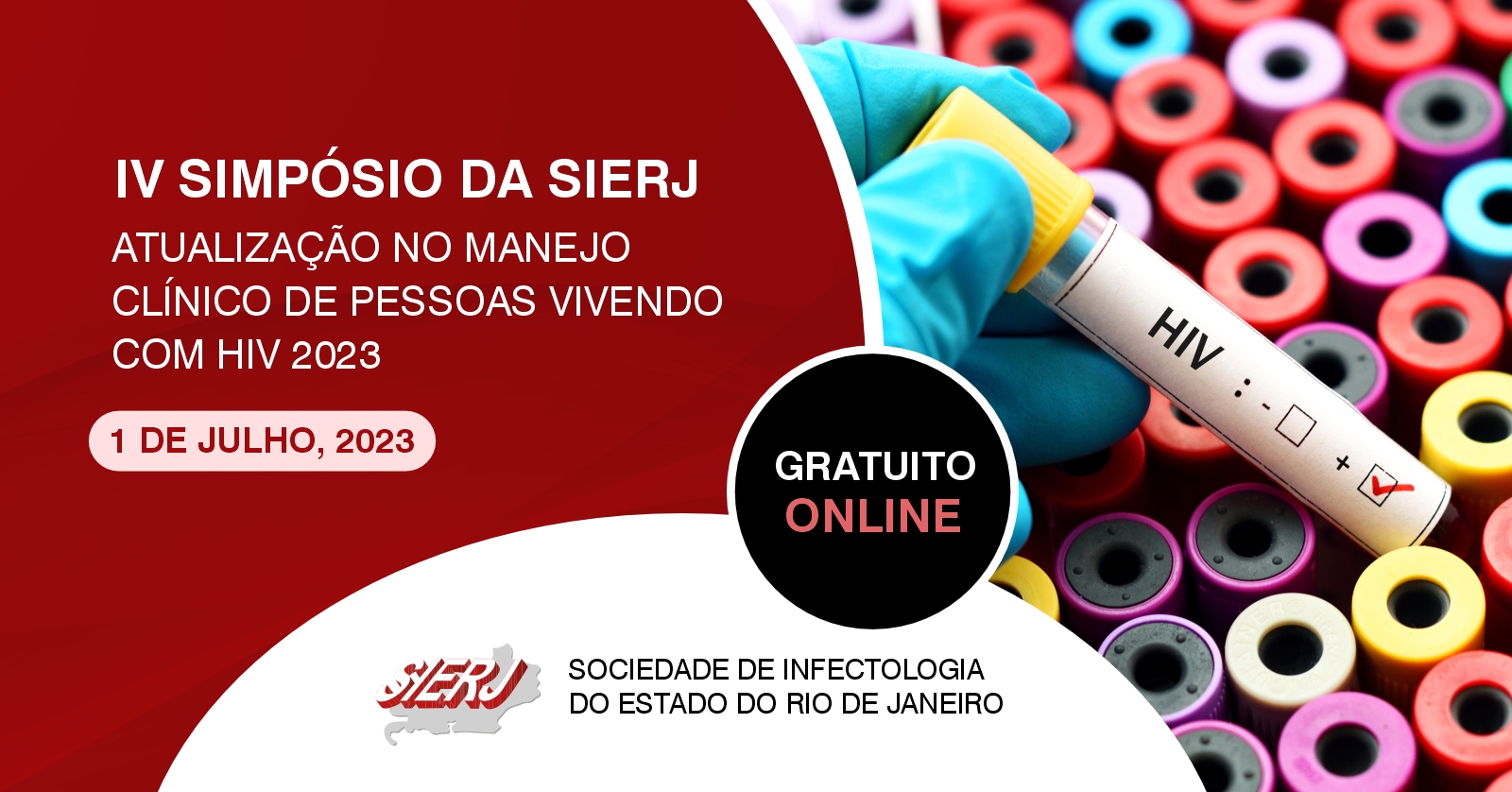 IV Simpósio da SIERJ – Atualização no Manejo Clínico de Pessoas Vivendo com HIV 2023